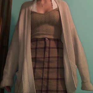 Hollister Plaid Skirt